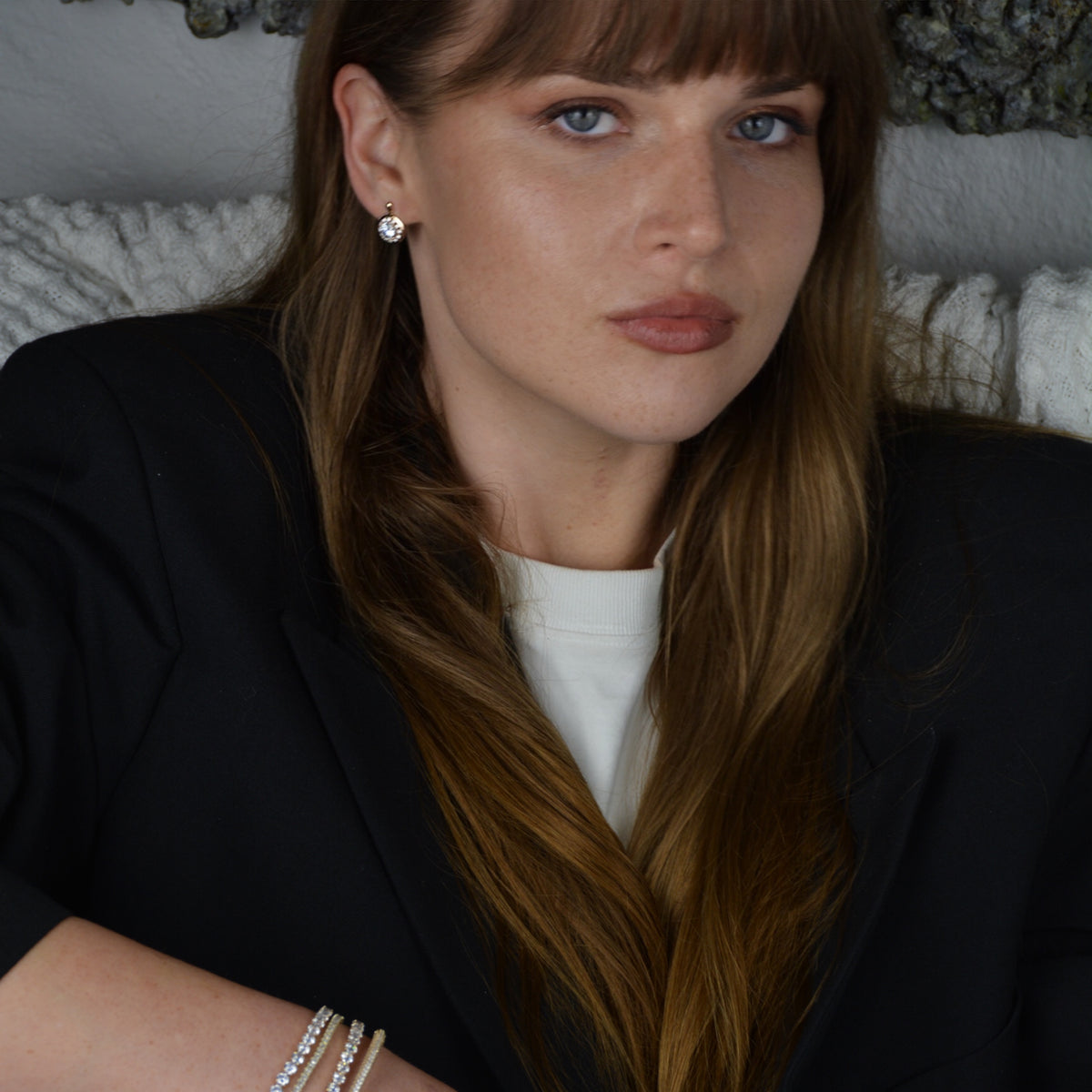 BRILLIANT ROUND EARRINGS