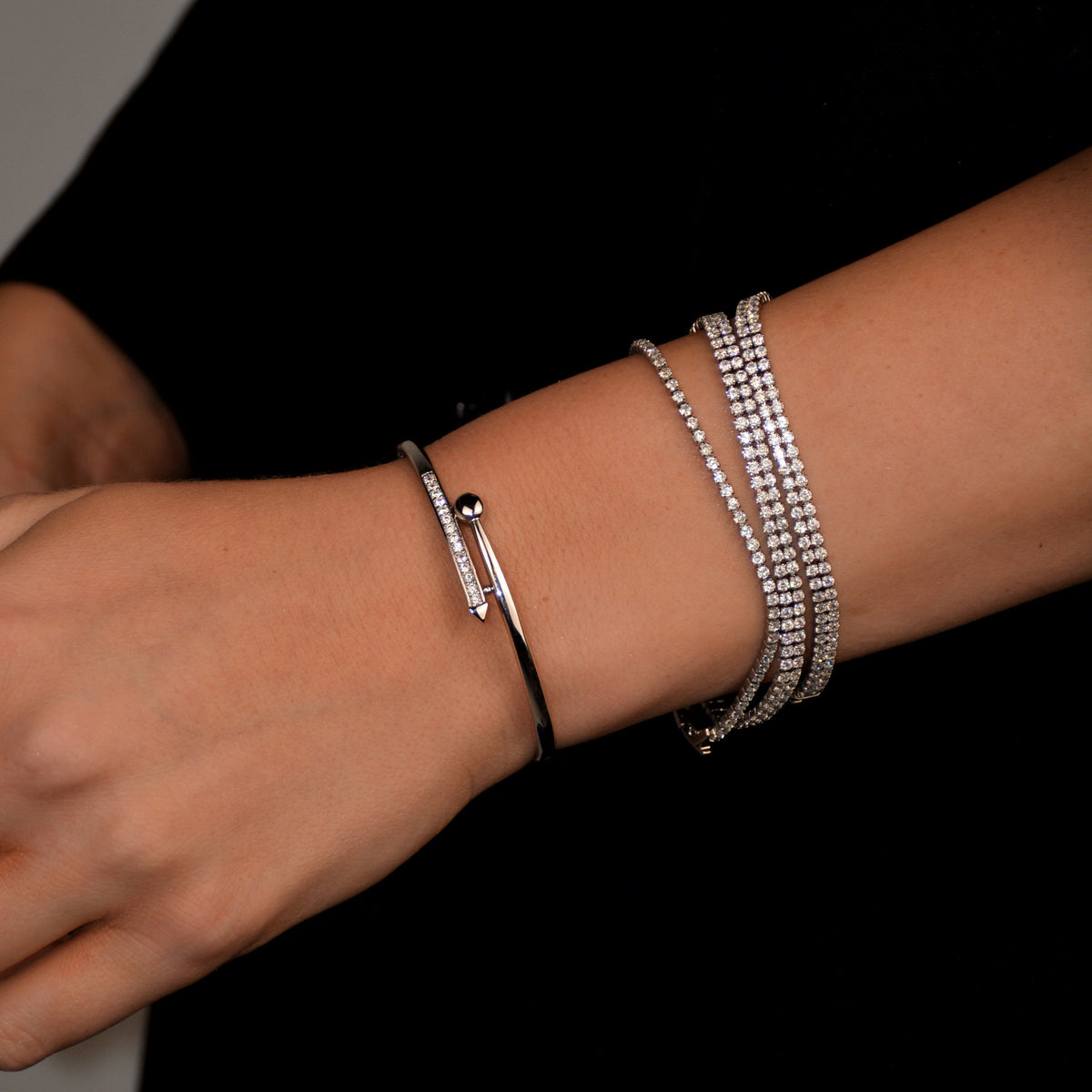 SILVER EMILIAN BRACELET