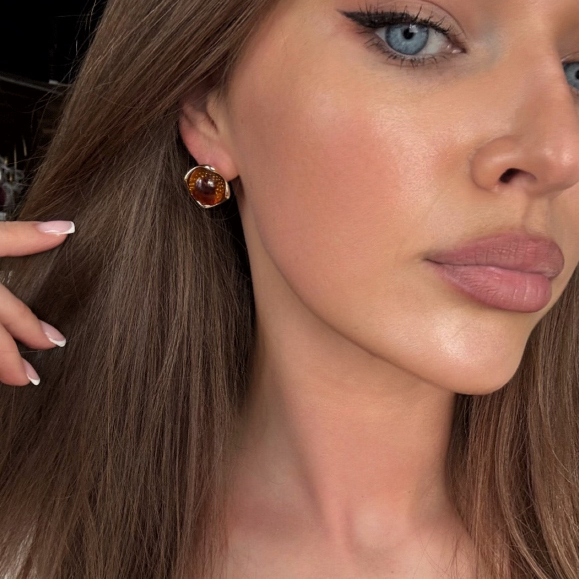 AMBER EARRINGS