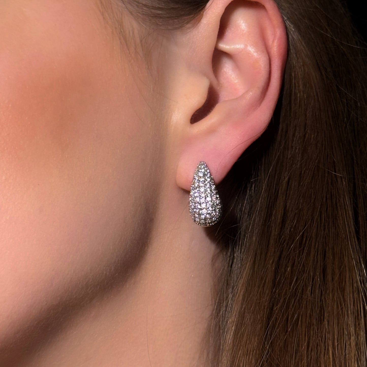 SILVER DROP EARRINGS