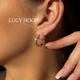 LUCY HOOP EARRINGS