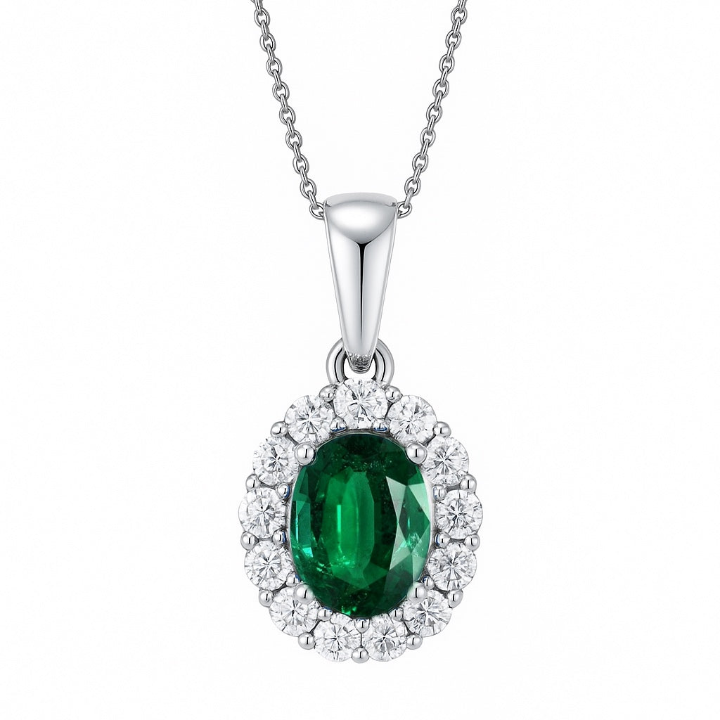 EMERALD VICTORIA NECKLACE