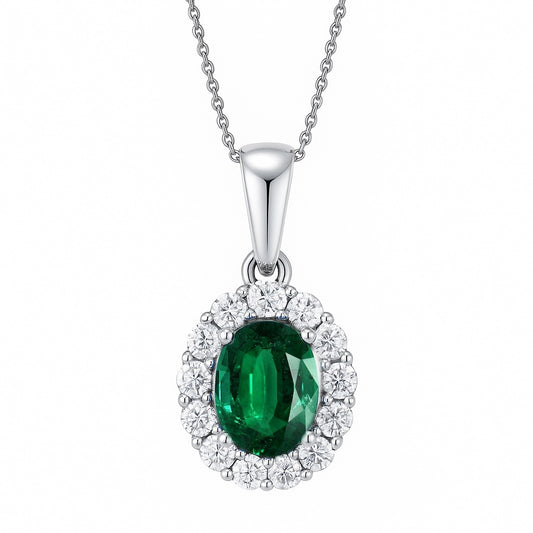 EMERALD VICTORIA NECKLACE