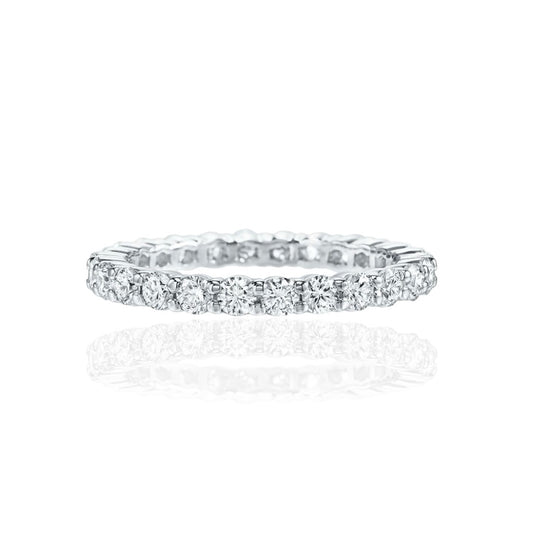 ETERNITY BAND SILVER RING