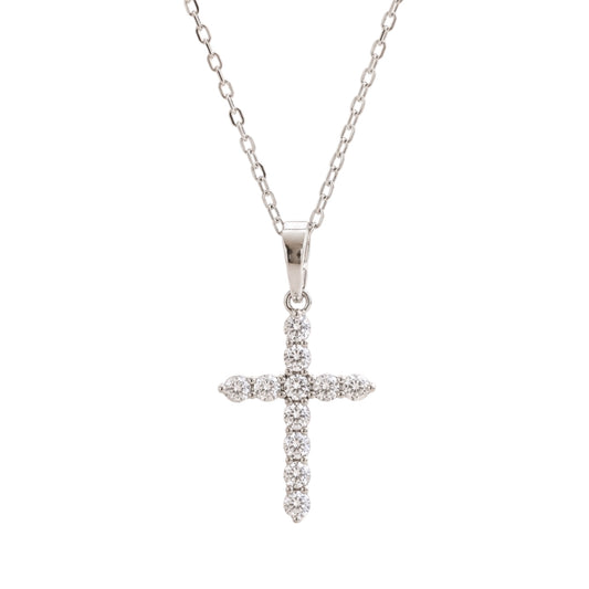 SILVER AUBREY NECKLACE