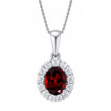 BURGUNDY VICTORIA NECKLACE