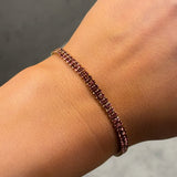 PINK TENNIS DOUBLE BRACELET