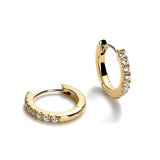 PAVE ROUNDY EARRINGS