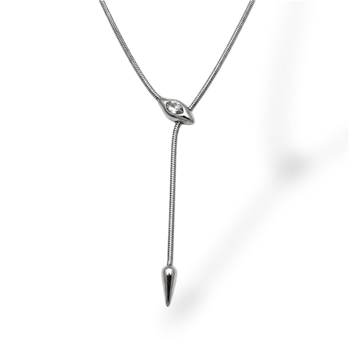 ORELLA SILVER NECKLACE