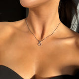 SILVER LOVE NECKLACE