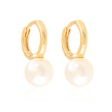 PEARLY WHITE EARRINGS