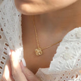 GOLD LEAF NECKLACE