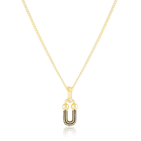 BLACK NELLY NECKLACE