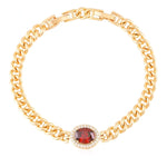 BURGUNDY LUXE BRACELET