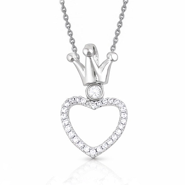 SILVER LOVE NECKLACE