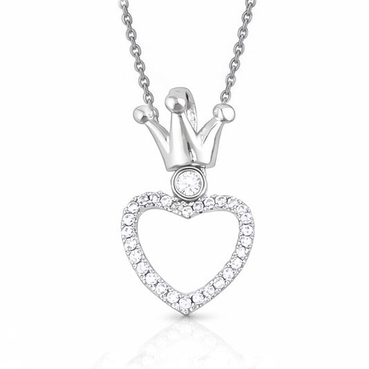 SILVER LOVE NECKLACE