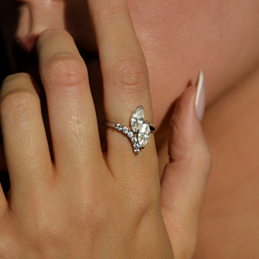 SERAPHINE SILVER RING