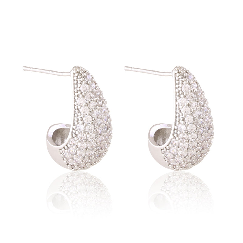 SILVER DROP EARRINGS