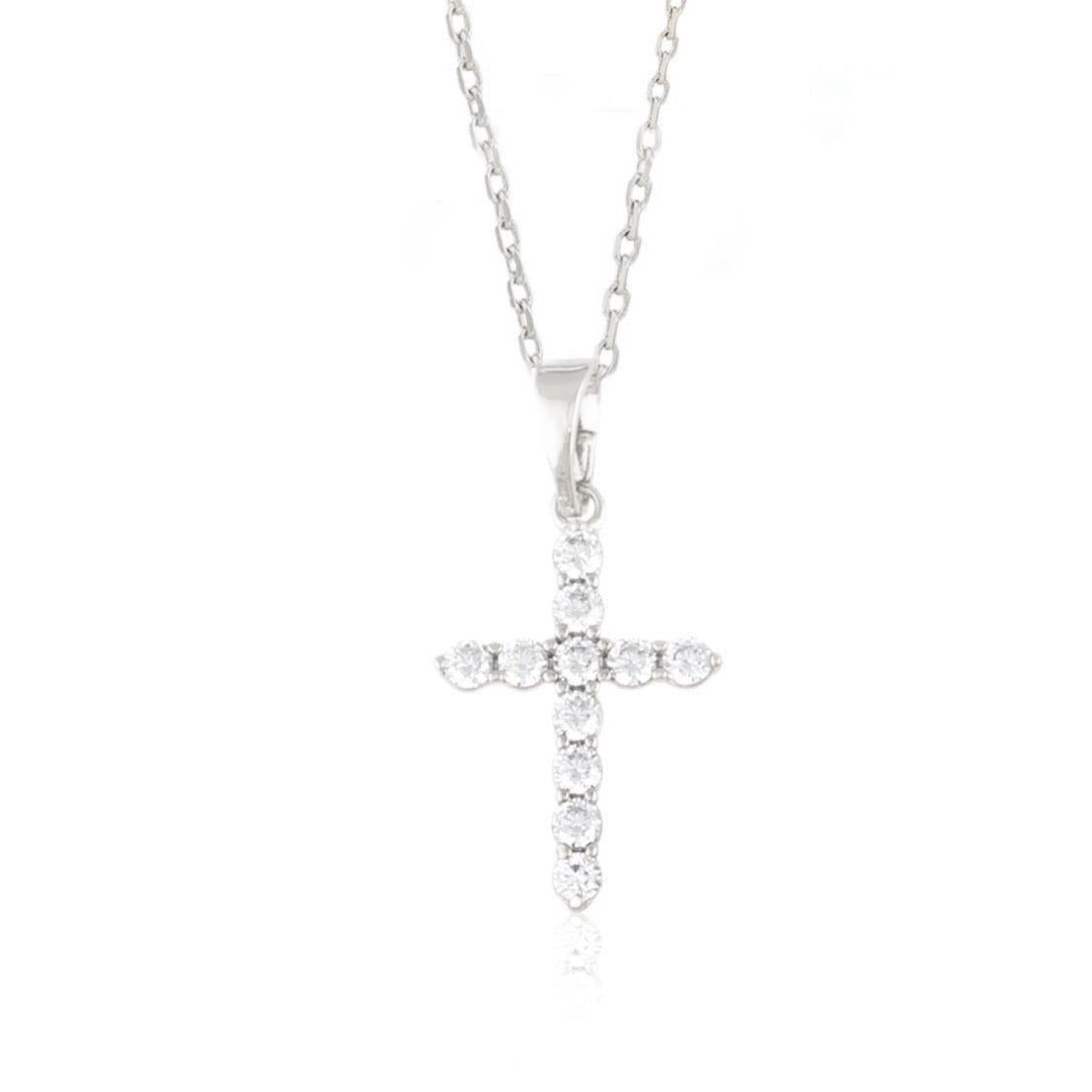 SILVER AUBREY NECKLACE