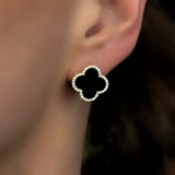 LUMEN LEAF EARRINGS