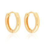 GOLD HOOPY EARRINGS