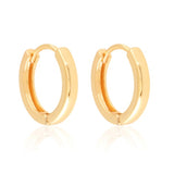 GOLD HOOPY EARRINGS