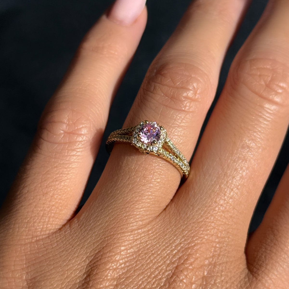 PINK OLLIE LUXE RING