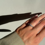 SQUARE SILVER RING