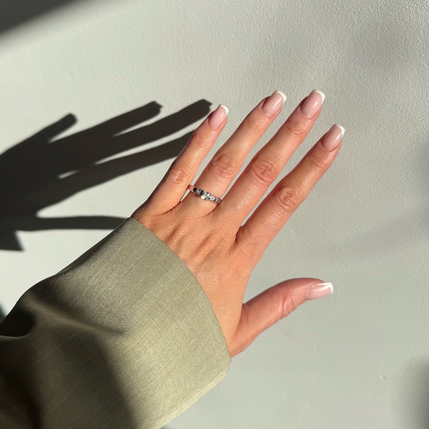 SQUARE SILVER RING