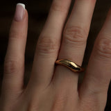 18mm 19mm SARAH WAVE RING