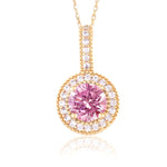 PINK MELINDA NECKLACE