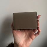 BEIGE CARD WALLET