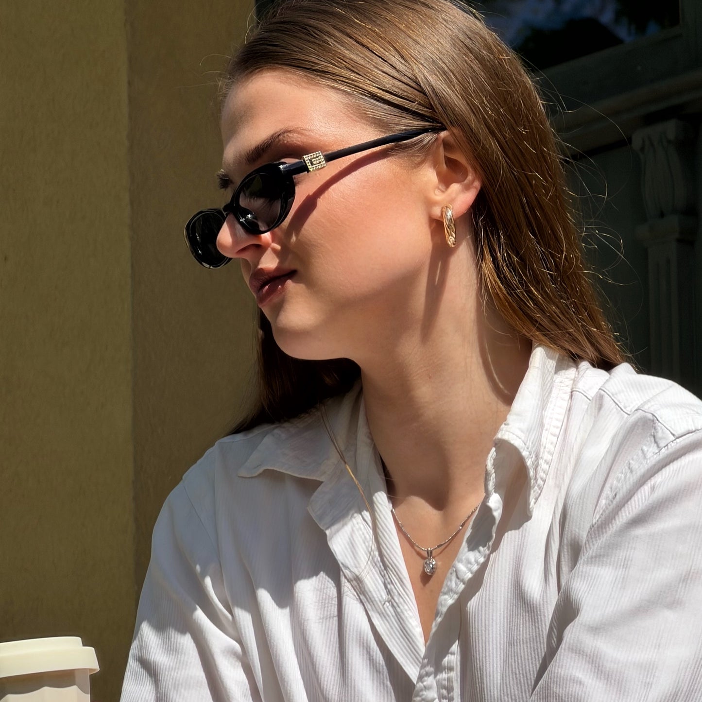 TWIST HOOP EARRINGS