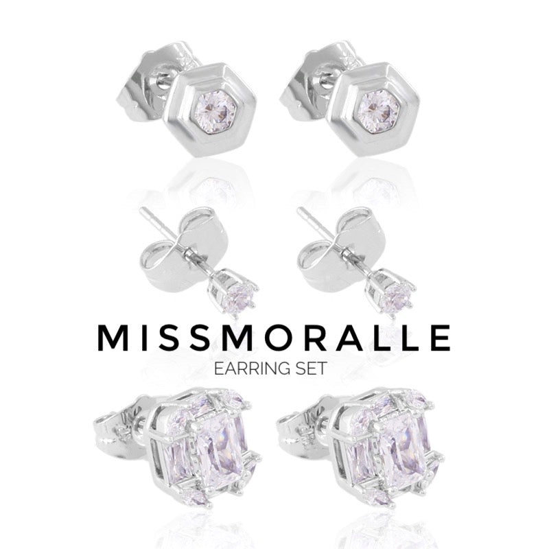 MISSMORALLE AUSKARU KOMPLEKTS