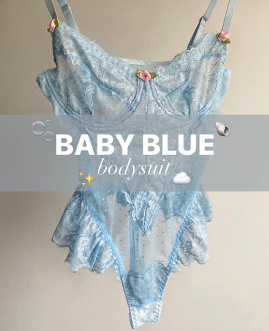 BABY BLUE BODYSUIT