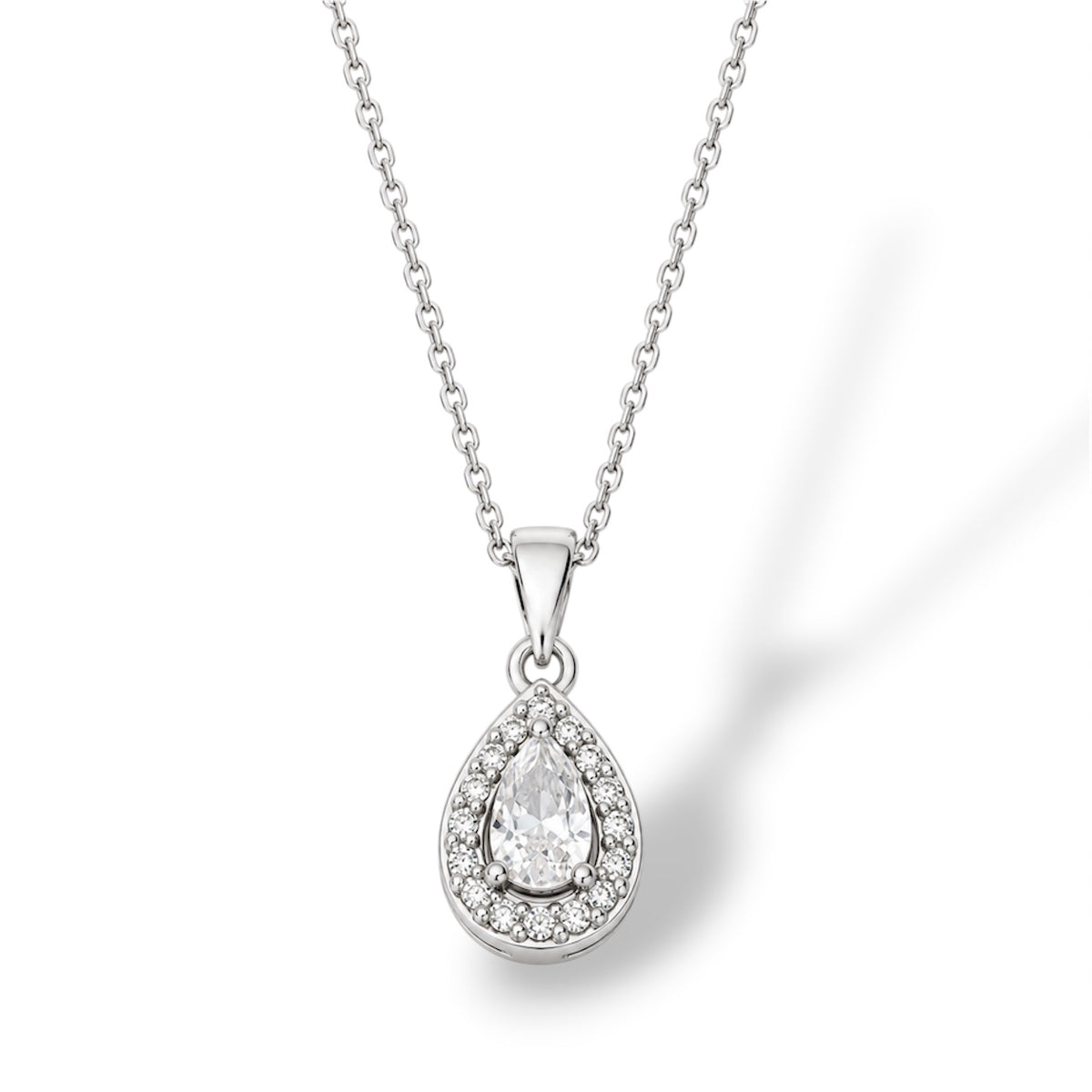 SILVER CINTHY NECKLACE