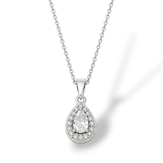 SILVER CINTHY NECKLACE
