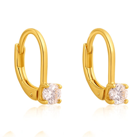 DAINTY GOLD EARRINGS