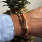 EMERALD DOUBLE TENNIS BRACELET