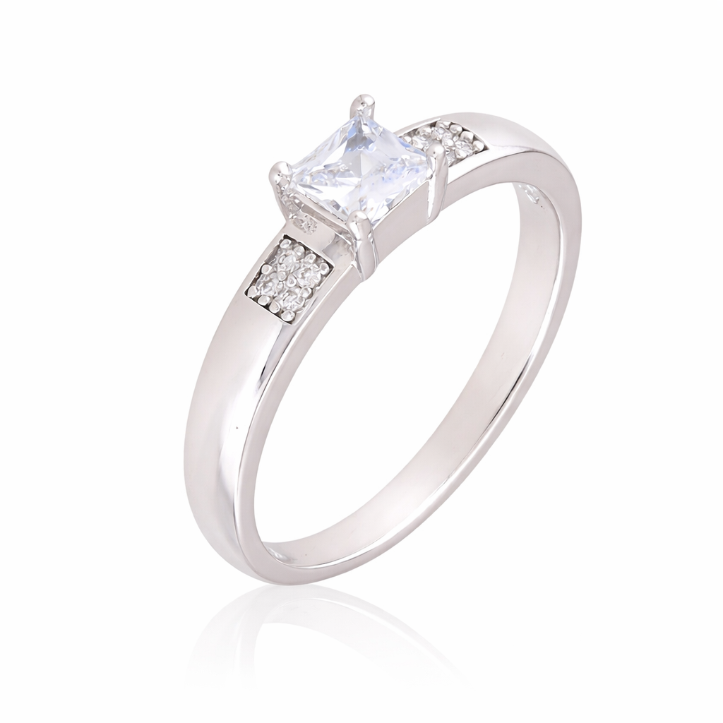SQUARE SILVER RING