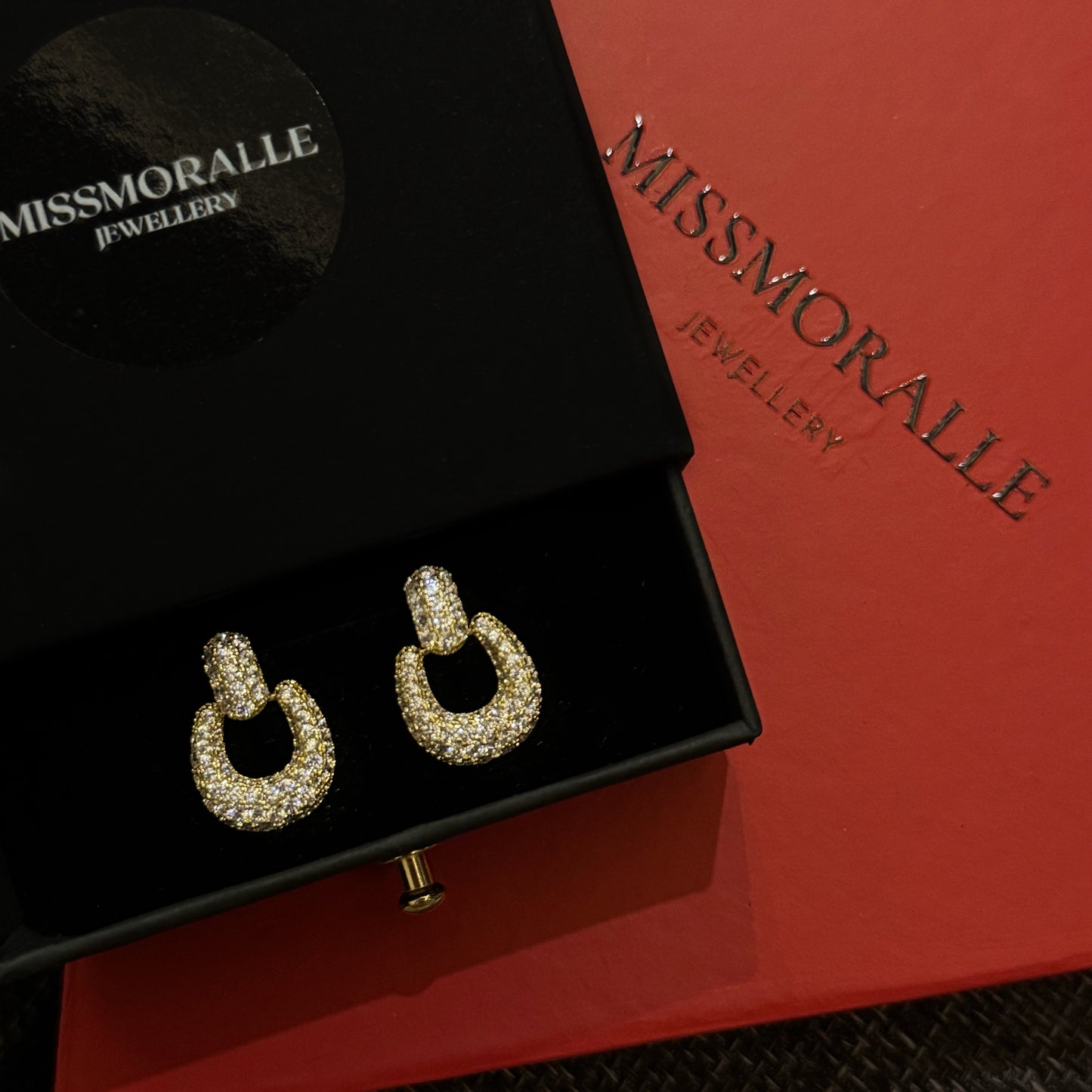 INTERLOCK EARRINGS