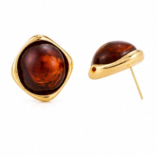 AMBER EARRINGS