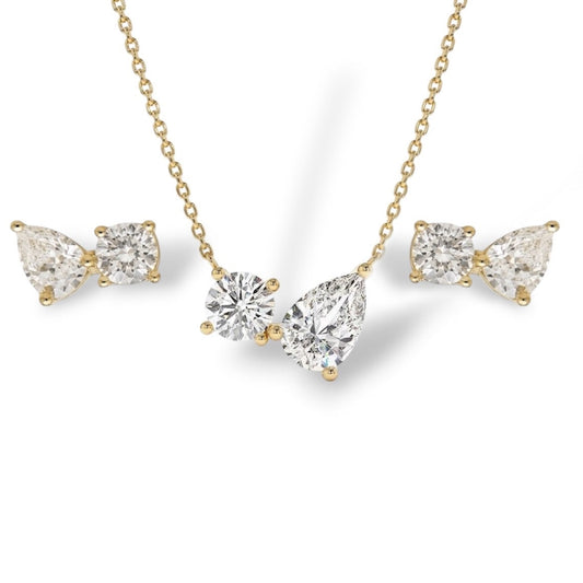TEARDROP DOUBLE LUXE SET