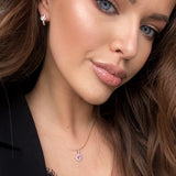 PINK MELINDA NECKLACE