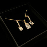 SQUARE LUXE EARRINGS
