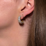BOA HOOP EARRINGS