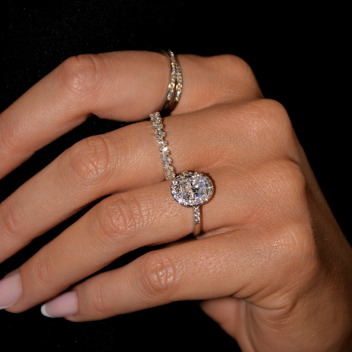 SILVER BAILEY RING
