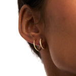 PAVE ROUNDY EARRINGS