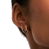 PAVE ROUNDY EARRINGS
