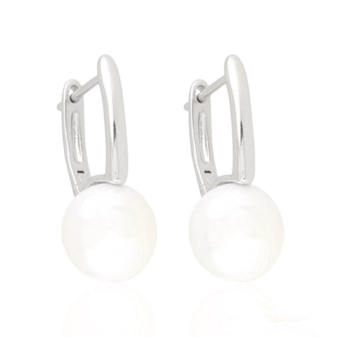 SILVER PEARL MAISON EARRINGS